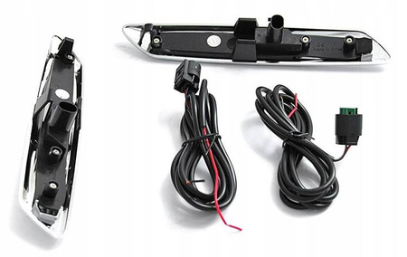 Sølv røg LED blinklys BMW F10 F11 10-13
