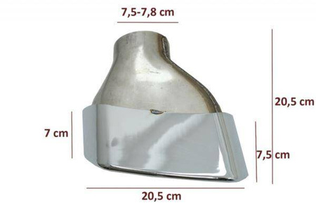 KROM DESIGN ENDESTYKKER BMW G30 G31 F1 F11 G32