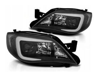 Subaru Impreza III gh 07-12 rør sorte led-lygter