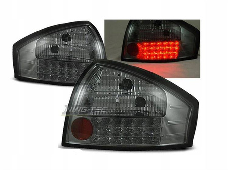 Audi A6 C5 sedan 97-04 røgfarvede led-lamper