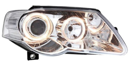 Forlygter VW Passat B6 CHROM RINGS