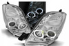 Forlygter Toyota Yaris 06-09 ringi krom