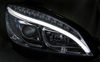 Lygter Mercedes W204 C-klasse 07-10 Led i krom