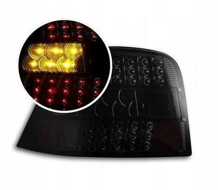 LED-baglygter Vw Golf 4 IV LED smoke black