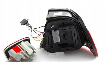 LED-lamper bmw 3 e46 03-06 coupe rød smoke led