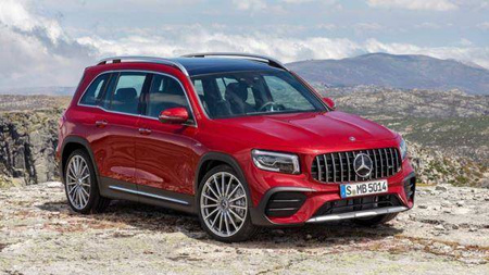 GRILL MERCEDES X247 GLB PANAMERICANA LOOK AMG B/C