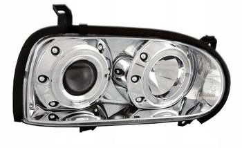 VW Golf III forlygter CHROM RINGI