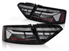 Sorte LED BAR lamper til AUDI A5 11-16 LIFT