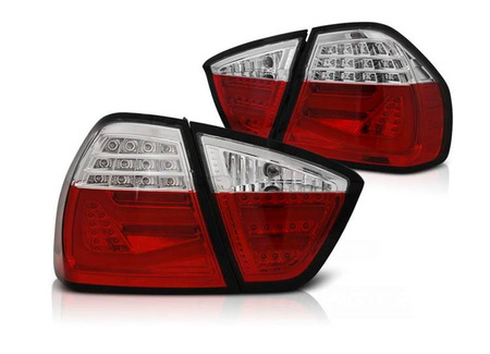 LED-lys Bmw E90 05-08 Rød Hvid Led Bar