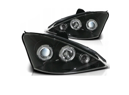 Forlygter Ford Focus Mk1 01-04 Ringi Sort