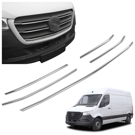 GRILL grill-lister Mercedes Sprinter W907 2018+