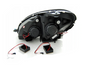 Lygter Mercedes W204 C-klasse 07-10 Led i krom