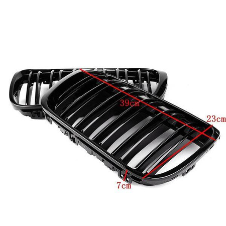 GRILL BMW X1 F48 SPORT NYRE DOBBELT LAMEL