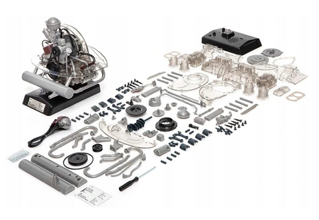 WV GARBUS sammenklappelig motormodel 