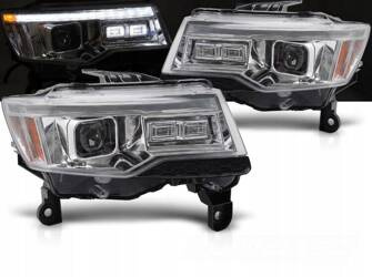 LED-kromlamper til Jeep Grand Cherokee WK 14-21