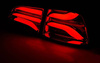 LED-baglygter led smoke rød TESLA MODEL 3 Y