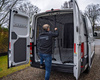 Bagdør myggenet insektklap til FORD TRANSIT CUSTOM 2013-2022