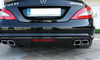ENDESTYKKER MERCEDES W221 AMG MØNSTER DOBBELT