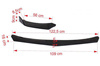 Universal splitter forkofanger spoiler 3-delt
