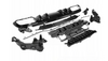 Sport Black Silver diffuser til Mercedes W205 18-