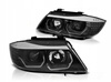 Bmw E90 E91 05-08 3d led sorte ringlys