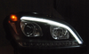 Lygter Mercedes W164 Ml M-klasse 05-07 Sort Led Seq