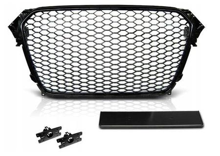 Frontgitter AUDI A4 B8 11-15 RS-TYPE BLAC