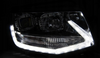 Forlygter Vw T4 90-03 Transporter Dagslys Krom