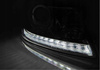 Skoda Octavia II 09-12 dagslys sorte led-lygter