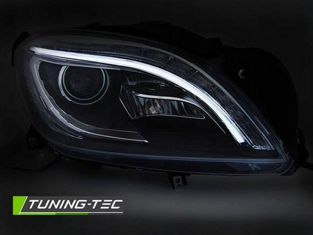 LED LAMP REFECTORS BLACK til MERCEDES W166 11-15