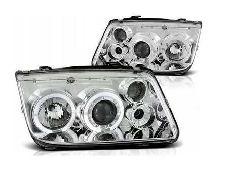 VW Bora forlygter CHROM RINGI