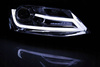 Forlygter VW Jetta vi 11- krom led drl