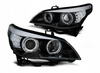 Forlygter BMW E60/E61 03-07 sort
