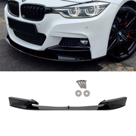 SPLITTERPLADE BMW F30 F31 PERFORMANCE BLANK