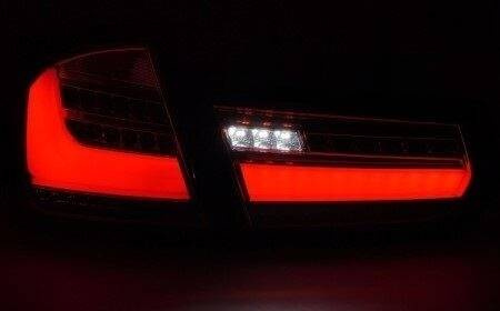 BMW F30 11-15 LED baglygter RØD LED BAR SEQ