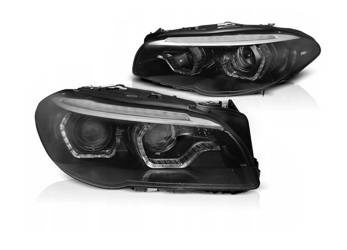 Xenon-forlygter Afs Led Sort til Bmw F10 10-13