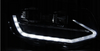 Black Tube Led Drl Dts-lamper til Vw T6 15-19