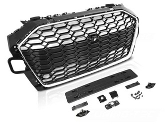 Gitter Sport krom sort pdc Audi A4 B9 2020->