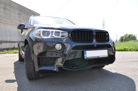 GRILL (NYRE) BMW X6 (F16) X6M F15 15- SORT POŁ.