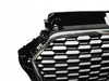 Frontgitter Audi A3 8v 17- RS3 Style Krom Sort