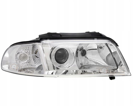 Forlygter Audi A4 B5 lift 99-00 linseformede linser efter facelift