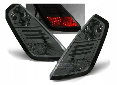 Fiat Grande Punto 05-09 røgfarvede led-lygter