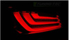 LED-lys Bmw E60 LCI 07-10 rød hvid led-bar