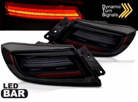 BLACK SMOKE LED lamper til TOYOTA GR86 21-
