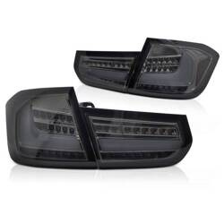 BMW F30 11-15 LED BAR SEQ SMOKE forlygter