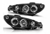 Peugeot 206 BLACK RINGI forlygter