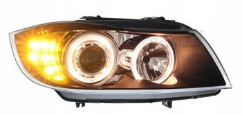 Forlygter forlygter bmw e90 e91 sort ringi