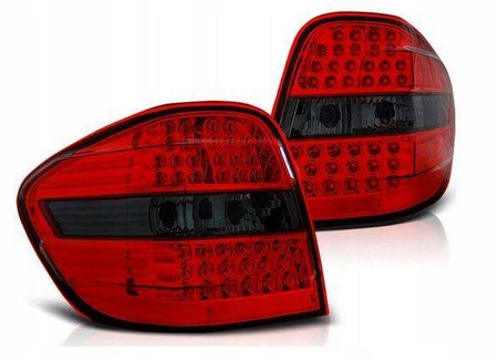 LED-baglygter Mercedes ML W164 05-08 rød smo