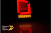LED-lys vw t5 03-09 rød røg fuld led dts