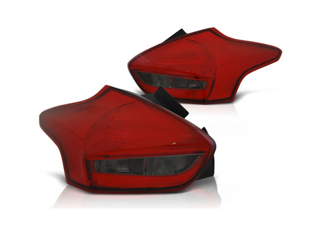 Ford Focus 3 15- Hb Red Smoke Led-lygter